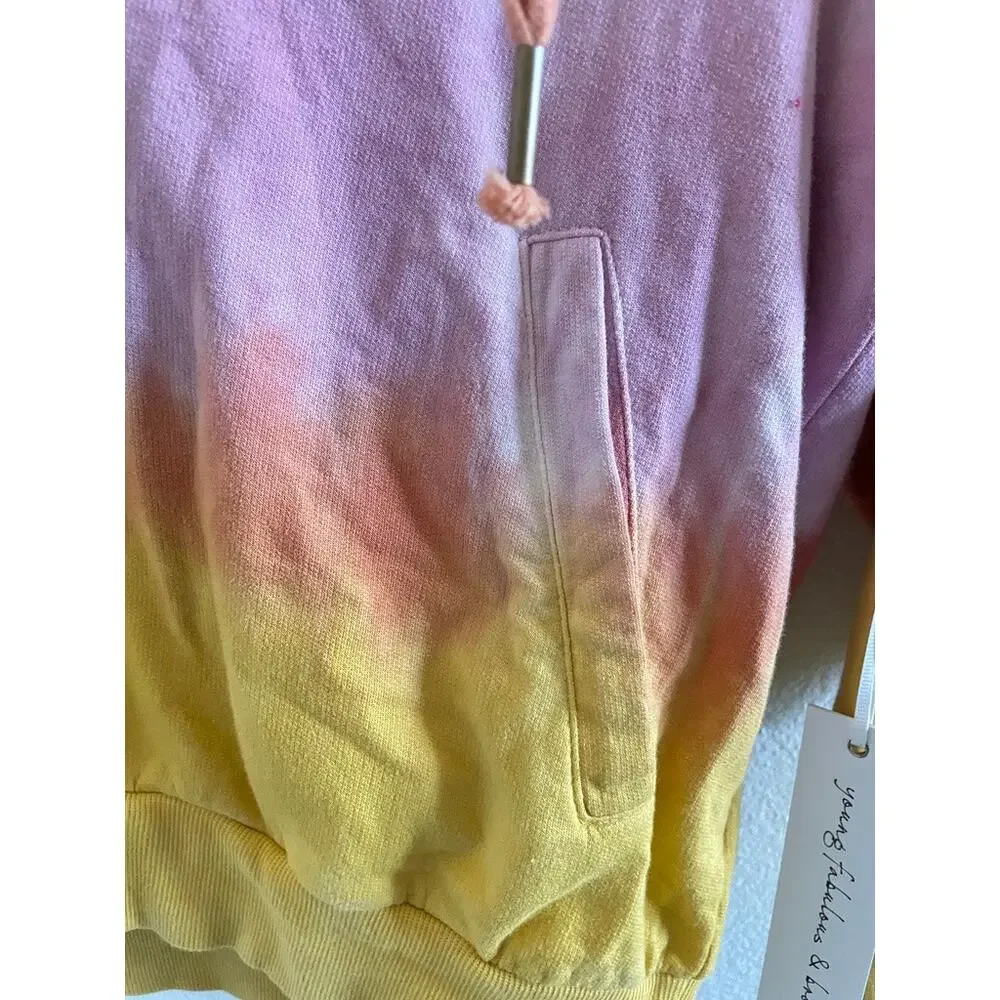 YFB Lounge Set Hoodie Shorts Matching Set Off Duty Travel Outfit XS